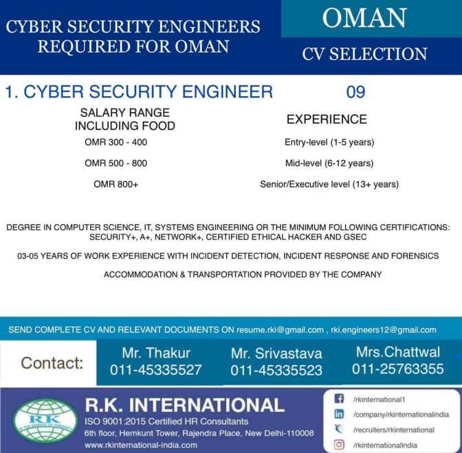 jobs in oman