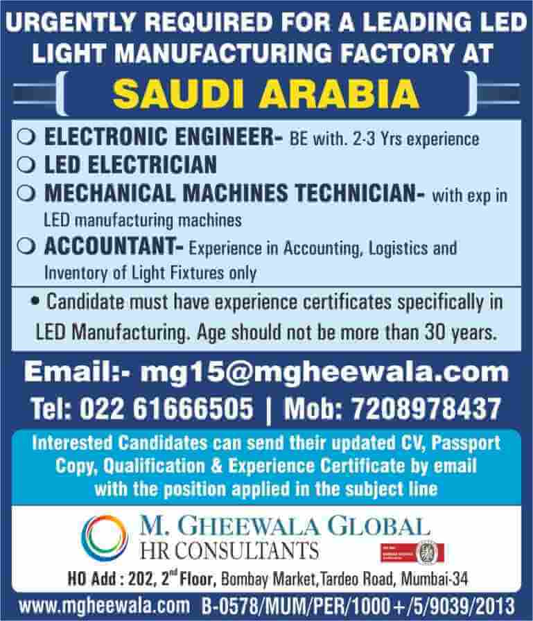 jobs in saudi arabia