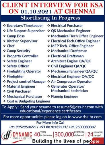 Qatar Job Vacancy