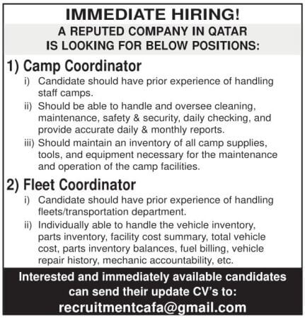 qatar classified jobs