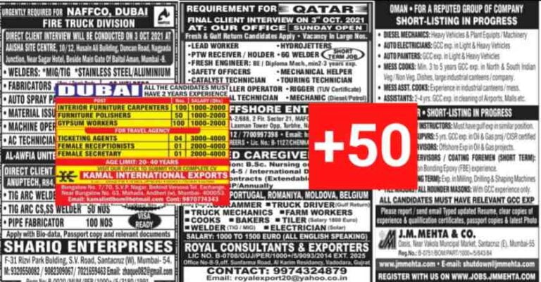 Assignment Abroad Times Newspaper – 02 Oct 2021