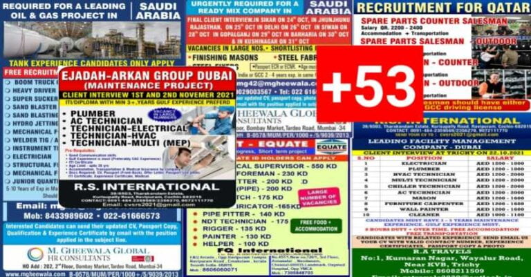 Assignment Abroad Times Today – 21 Oct 2021