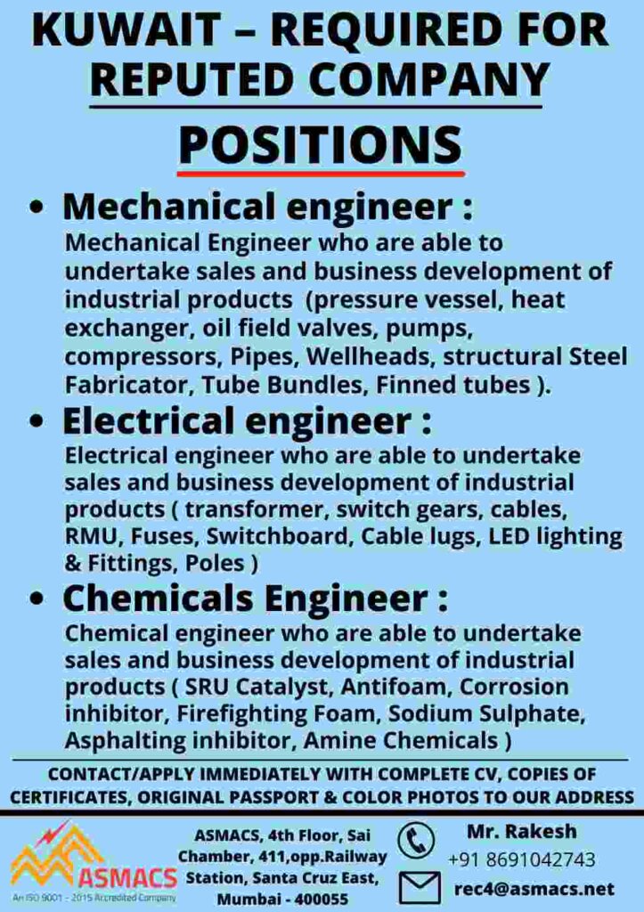 Gulf Jobs For Engineers