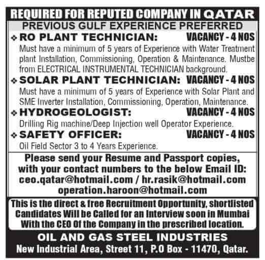 Qatar Jobs