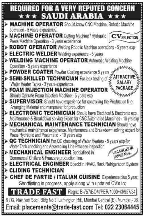 Saudi Arabia Jobs