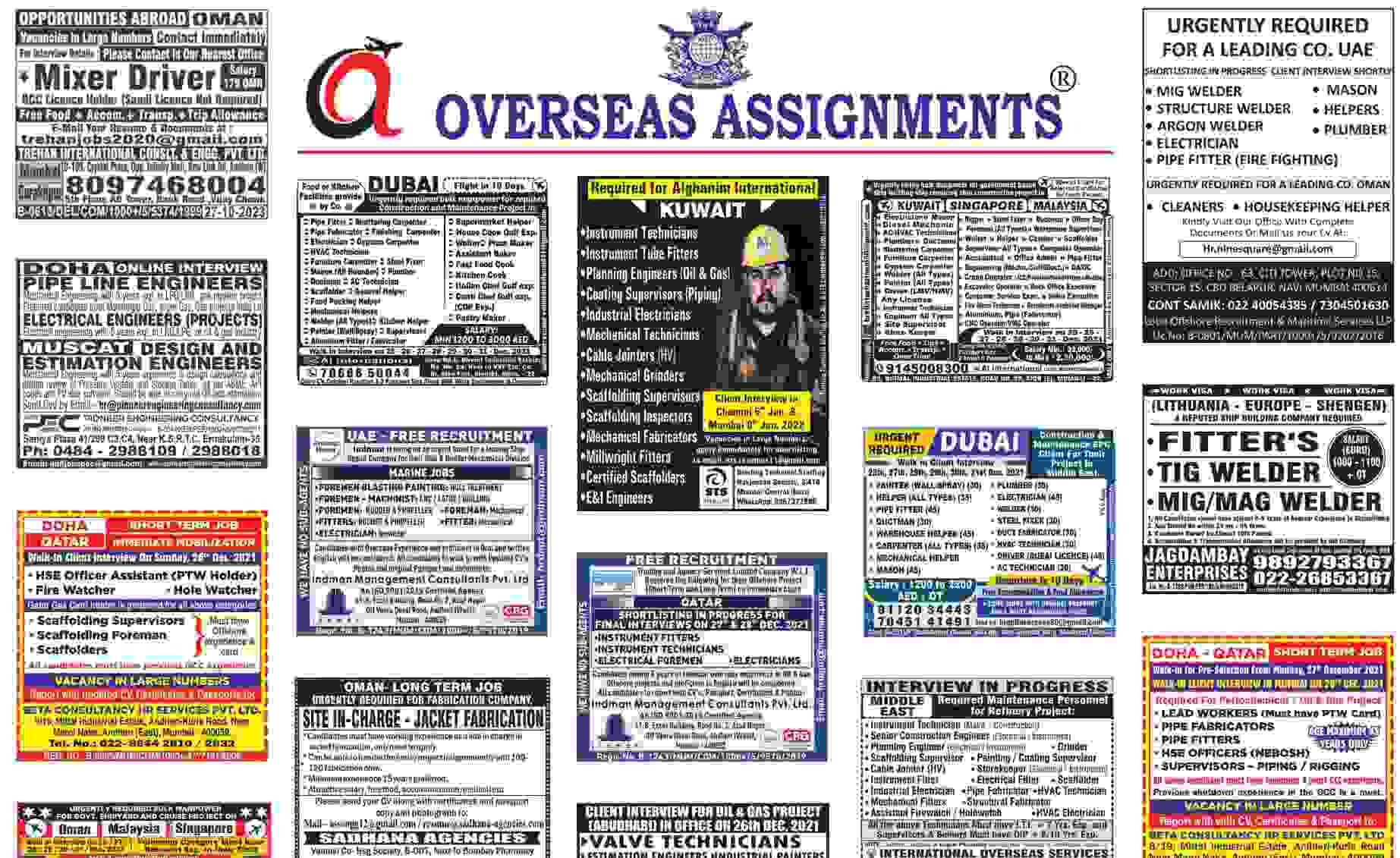 assignment abroad times pdf today 2022 free download mumbai