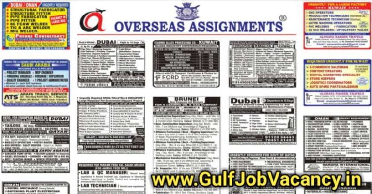 Assignment Abroad Times 22nd January 2022