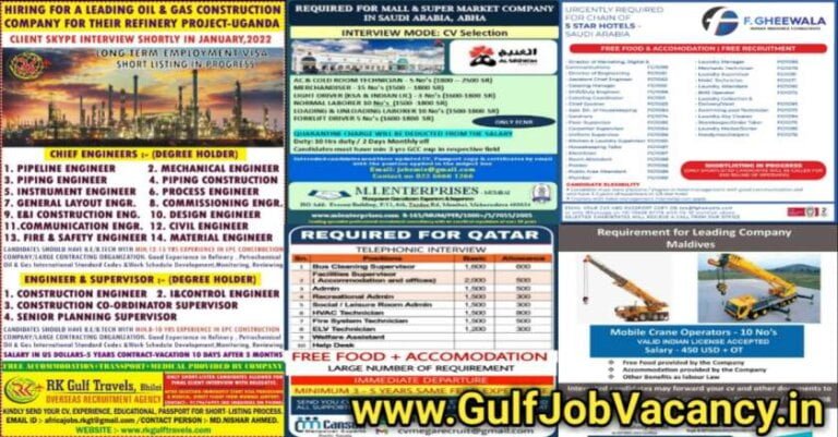 Gccwalkins – Required Saudi, Qatar, Uganda & Maldives