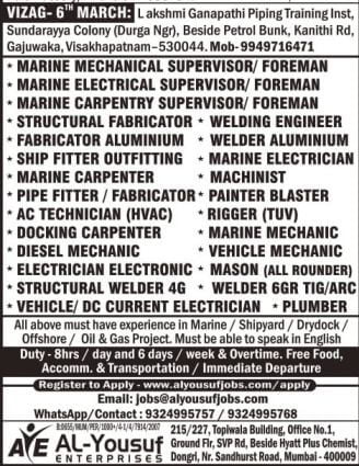 Jobs In Saudi Arabia