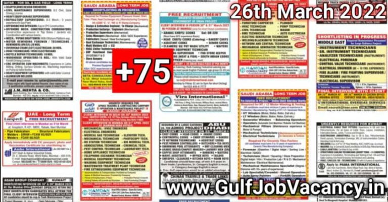 Assignment Abroad Times 26th March 2022