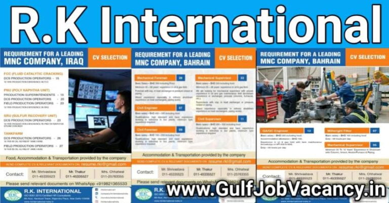 Overseas Jobs – Delhi Interview | 500+ Jobs