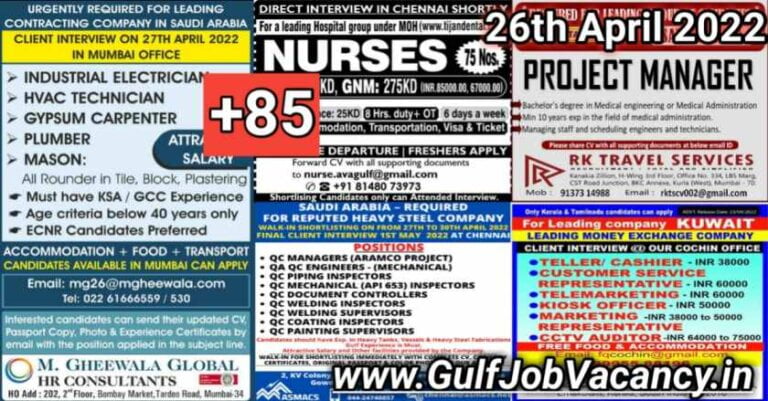 Assignment Abroad Times Today 26 April 2022