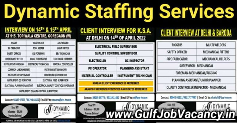 Dynamic Staffing Services | Gulf Interviews