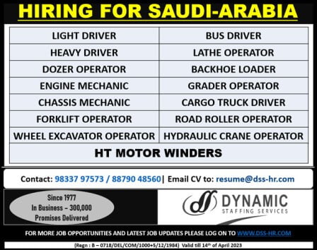 Dynamic Staffing Saudi Arabia Interviews