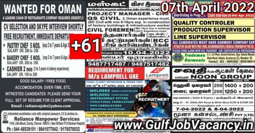 Today Gulf Job Paper