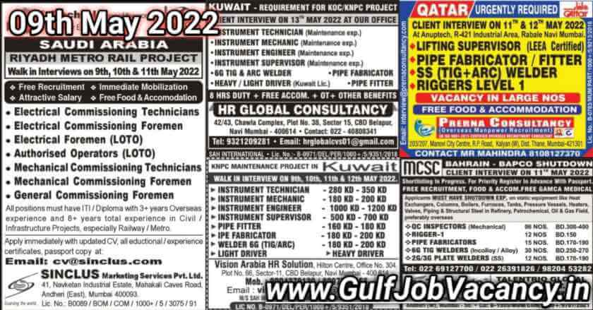 Gulf Job Paper Today