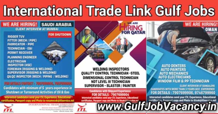 ITL HR Consultants | Gulf Job Vacancies