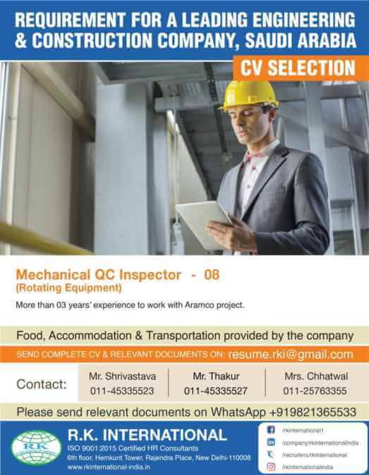 Gulfwalkin Delhi - Job Vacancies For Saudi Arabia