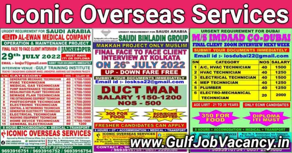 Iconic Overseas Services Jamshedpur
