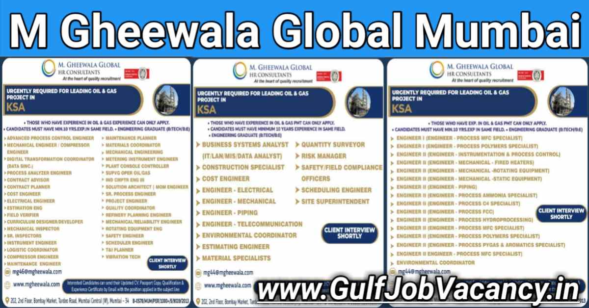 M Gheewala Global Interview