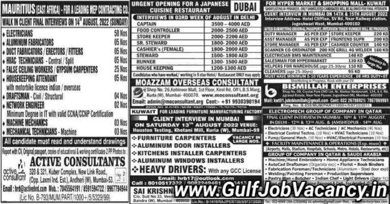 Abroad Paper Mumbai | Free Recruitment