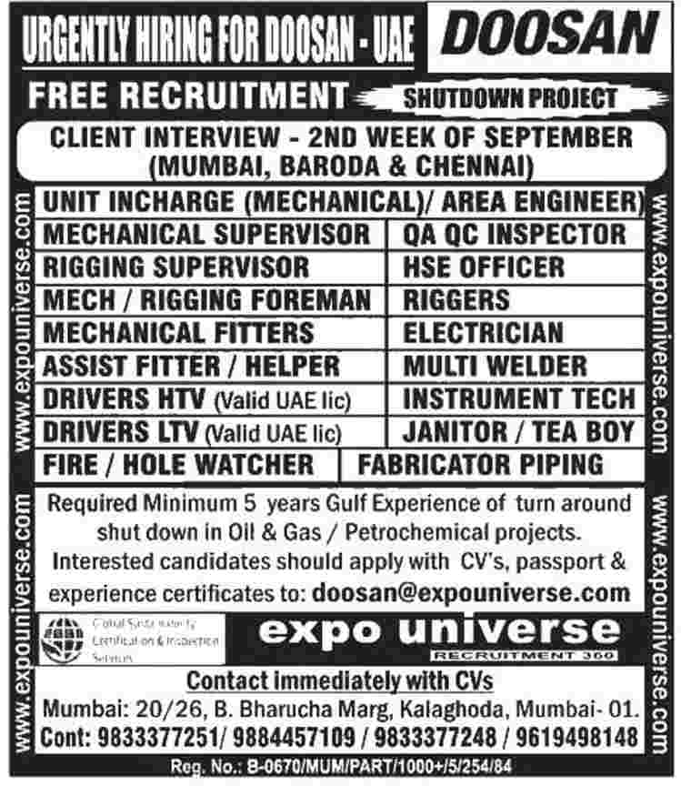 Jobs In UAE