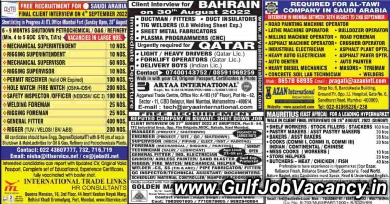 Gulf Paper Job Interview | Mumbai Recruitment