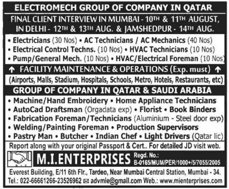 Jobs In Qatar