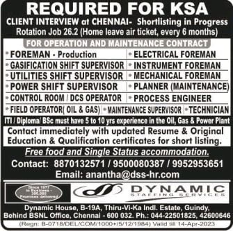 Jobs In KSA