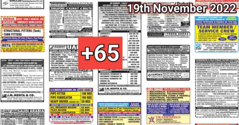 Assignment Abroad Times 19 November 2022