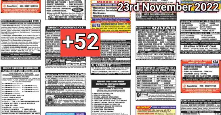 Assignment Abroad Times 23 November 2022