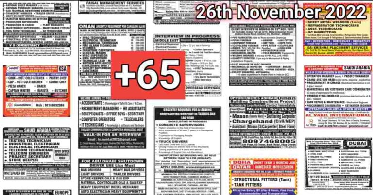 Assignment Abroad Times 26 November 2022