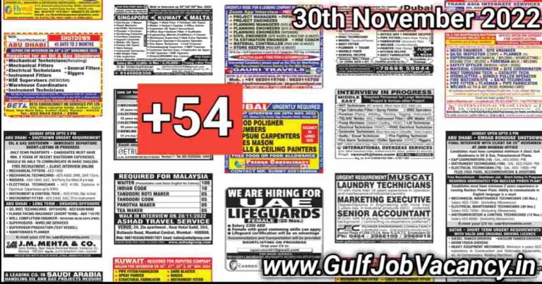 Assignment Abroad Times 30 November 2022