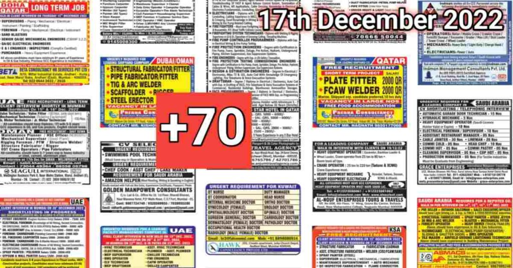 Assignment Abroad Times 17th December 2022