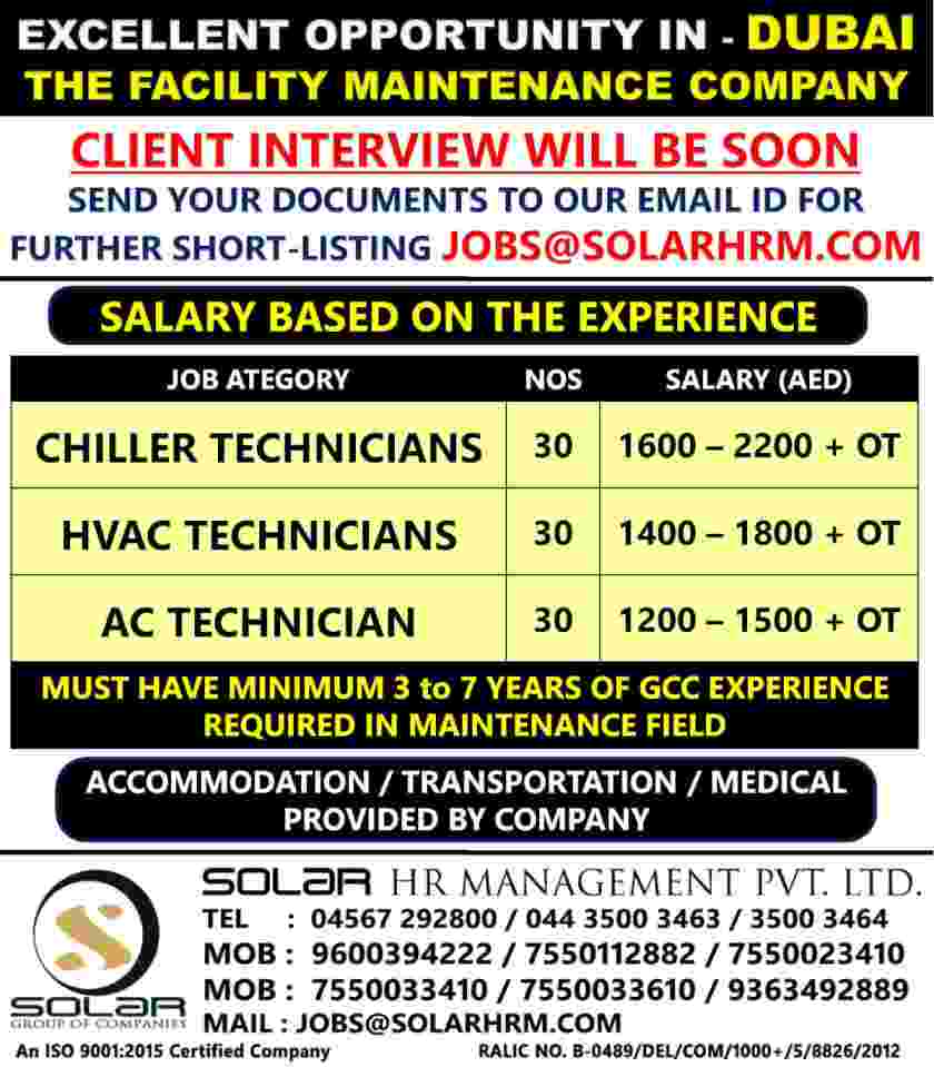 Jobs In Dubai