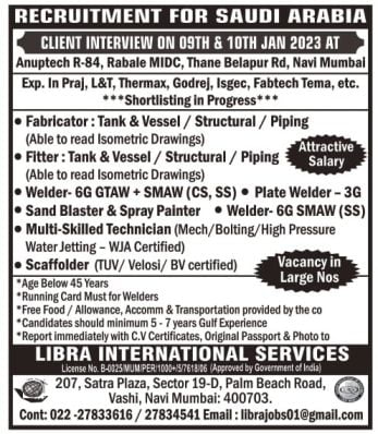 Saudi Arabia Jobs