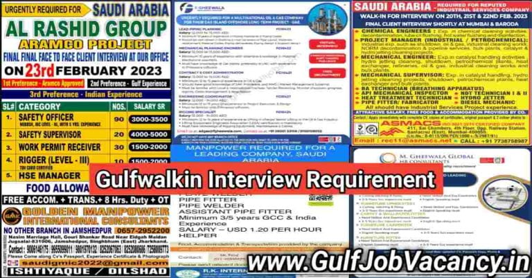 Gulf Job Interview | Gulfwlakin