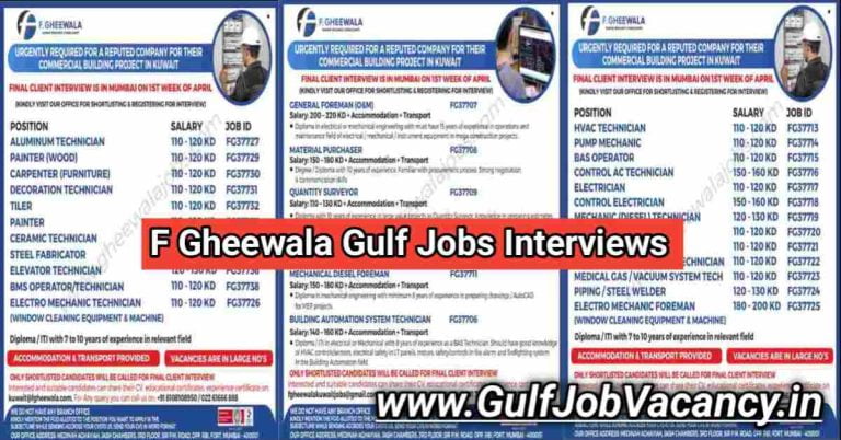 Gulf Jobs – Required Commercial Building Project