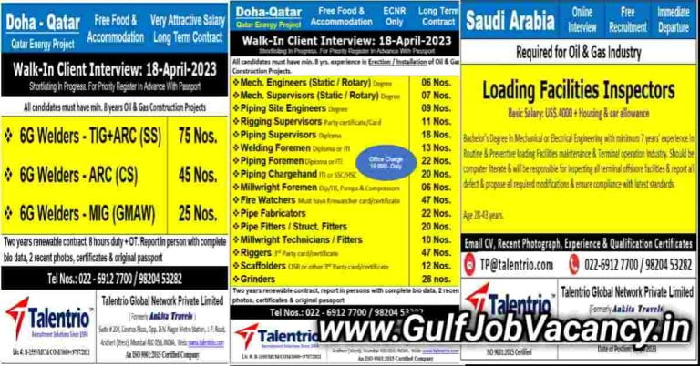 Gulf Jobs – Energy Project Requirement