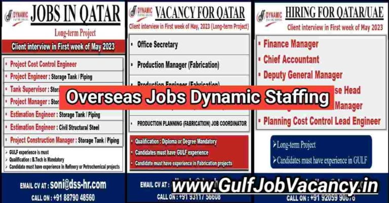 Overseas Jobs – Qatar, UAE & Spain Interview