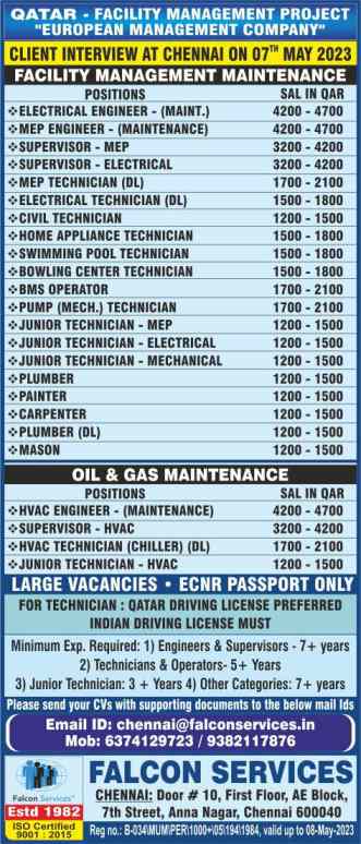 Jobs In Qatar