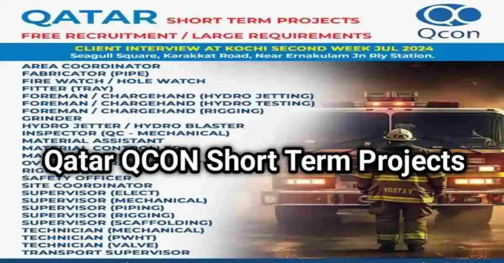 Qatar QCON Short Term Projects