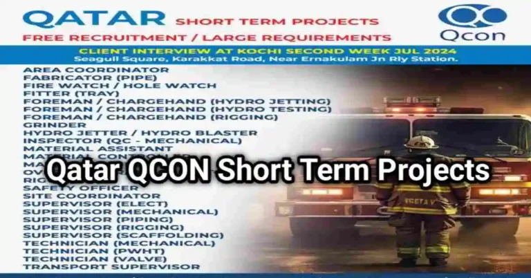Qatar QCON: Short Term Projects