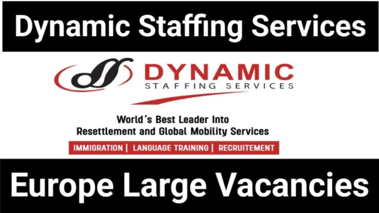 Dynamic Staffing Services Europe Latest Job: Direct Interviews, Online Apply, Eligibility