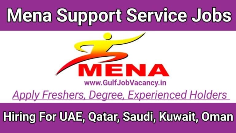 Mena Support Service Jobs 2024 Walk in Interview Recruitment