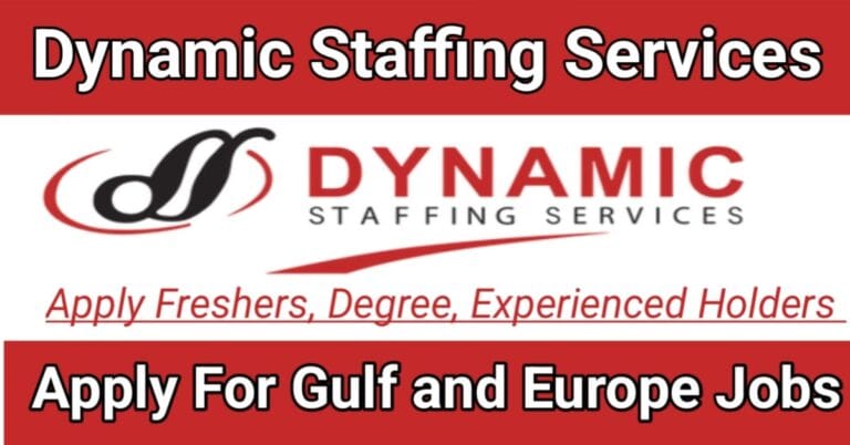 Dynamic Staffing Services 2025 Latest Job Vacancy